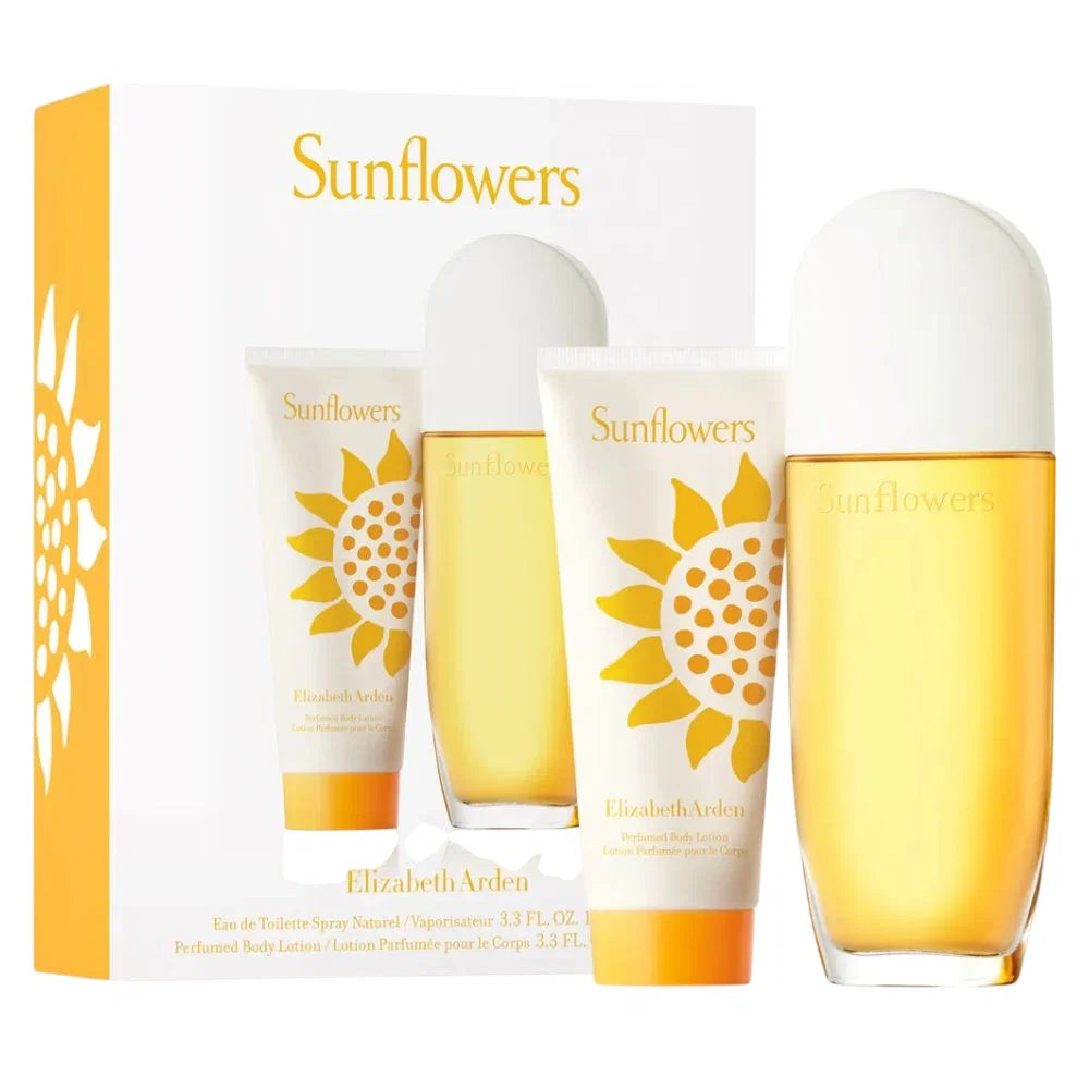 Elizabeth Arden Parfümset Set Elizabeth Arden: Sunflowers, Eau De Toilette, For Women, 100 ml + Sunflowers, Perfumed, Day & N