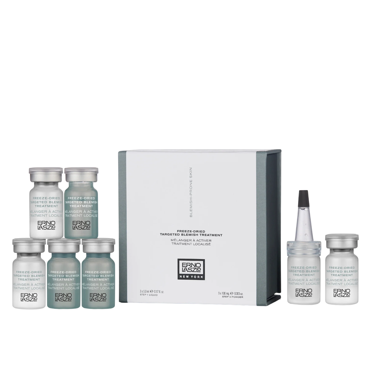 Erno Laszlo Setzen, Erno Laszlo, Freeze-Dried Targeted Blemish, Anti-Unreinheiten, Lokales Behandlungsserum, Für das Gesicht,