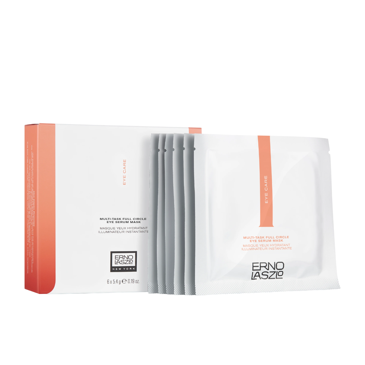 Erno Laszlo Setzen, Erno Laszlo, Multi-Task, Serum, Erleuchtend, Augen-Sheet-Maske, 6 stk, 5.4 ml Regular