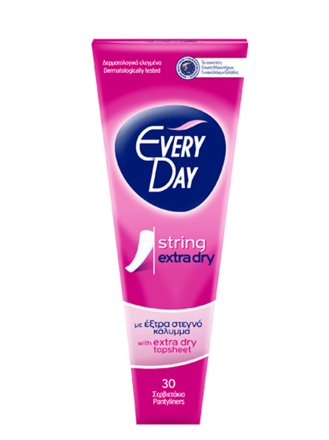 EveryDay Setzen, EveryDay, Extra Dry, Slipeinlagen, Schutz, Baumwolle, 30 stk, *Tester