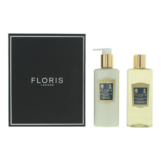 Floris Of London Körperpflegeset Set Floris Of London: Night Scented Jasmine, Nourishing, Body Lotion, 250 ml + Night Scented