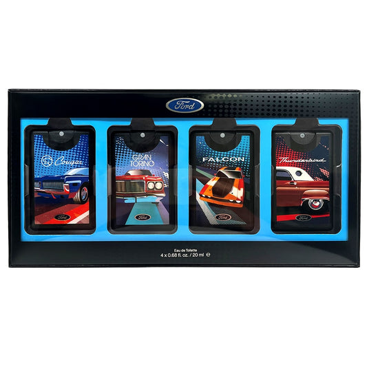Ford Parfümset Set Ford: Cougar, Eau De Toilette, For Men, 20 ml + Falcon, Eau De Toilette, For Men, 20 ml + Gran Torino, Eau