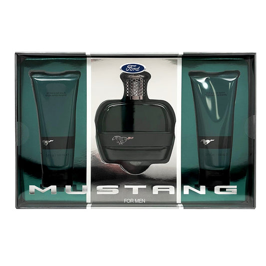 Ford Parfümset Set Ford: Mustang Green, Eau De Toilette, For Men, 100 ml + Mustang Green, Hydrating, After-Shave Balm, 100 ml