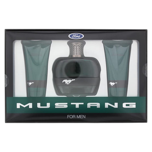 Ford Parfümset Set Ford: Mustang Green, Eau De Toilette, For Men, 100 ml + Mustang Green, Hydrating, Shower Gel, All Skin Typ