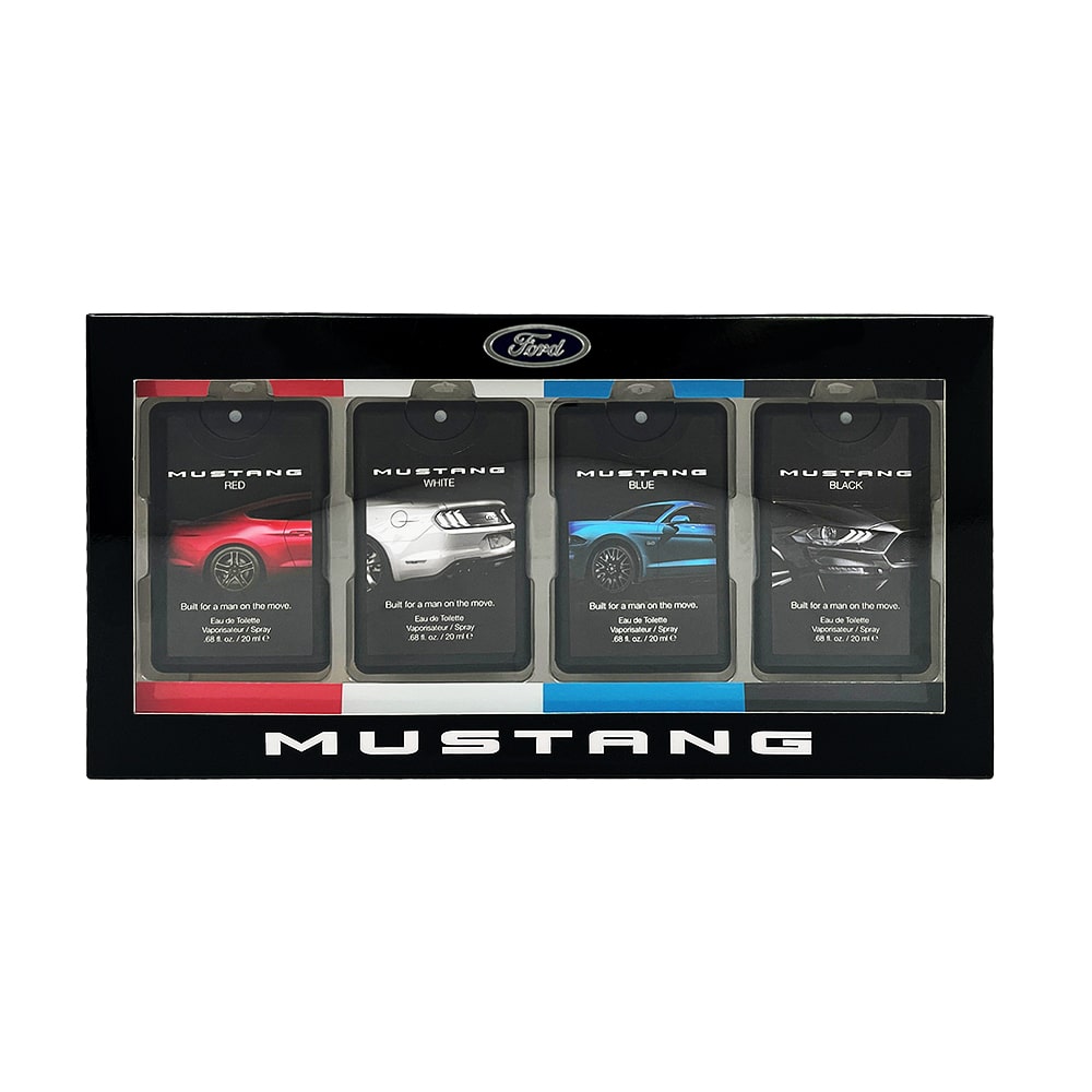 Ford Parfümset Set Ford: Mustang Red, Eau De Toilette, For Men, 20 ml + Mustang White, Eau De Toilette, For Men, 20 ml + Must