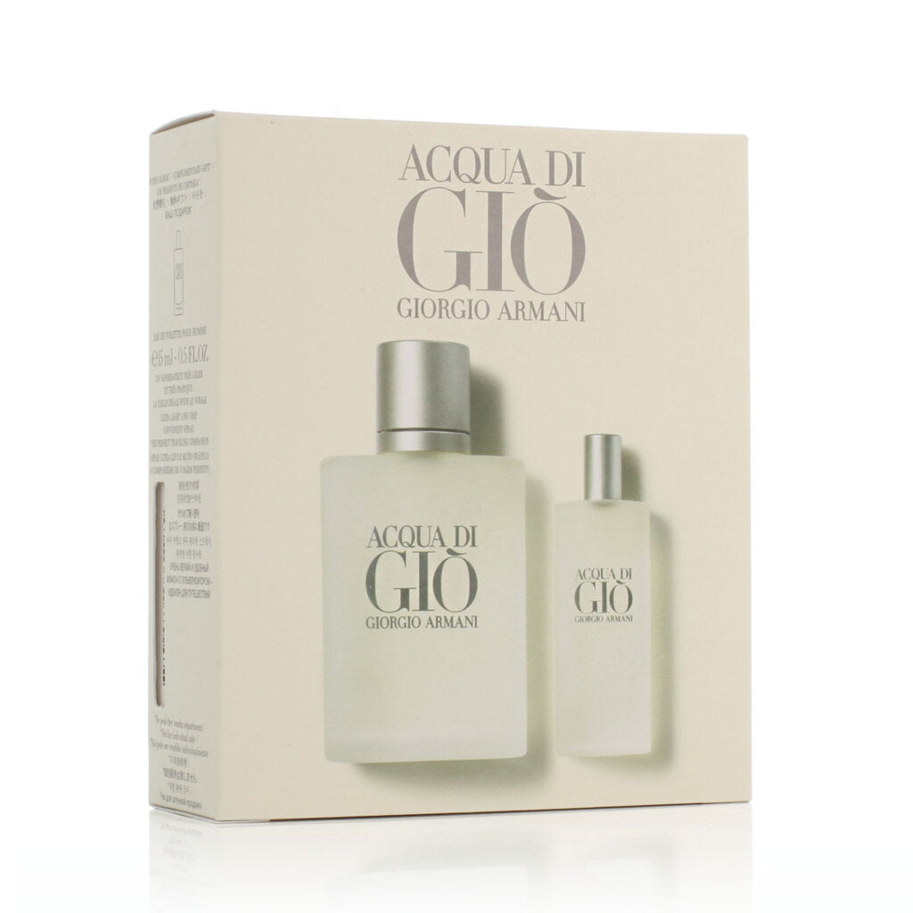 Giorgio Armani Parfümset Set Giorgio Armani: Acqua di Gio, Eau De Toilette, For Men, 100 ml + Acqua di Gio, Eau De Toilette, 