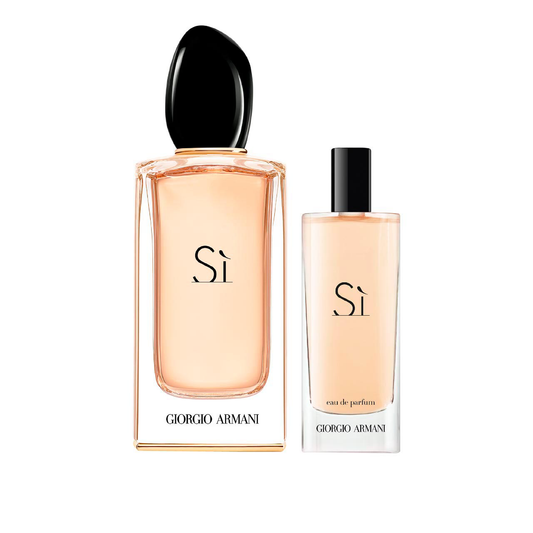 Giorgio Armani Parfümset Set Giorgio Armani: Si, Eau De Parfum, For Women, 100 ml + Si, Eau De Parfum, For Women, 15 ml Regul