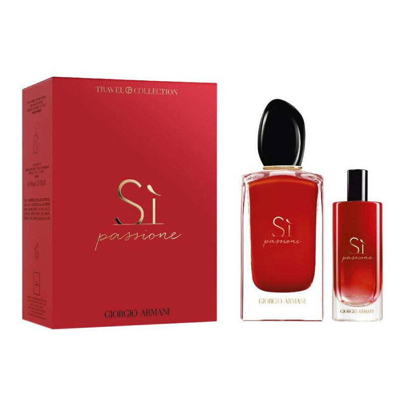 Giorgio Armani Set Giorgio Armani: Si Passione Eau De Parfum für Damen + Si Passione 15 ml *Miniature 100 ml