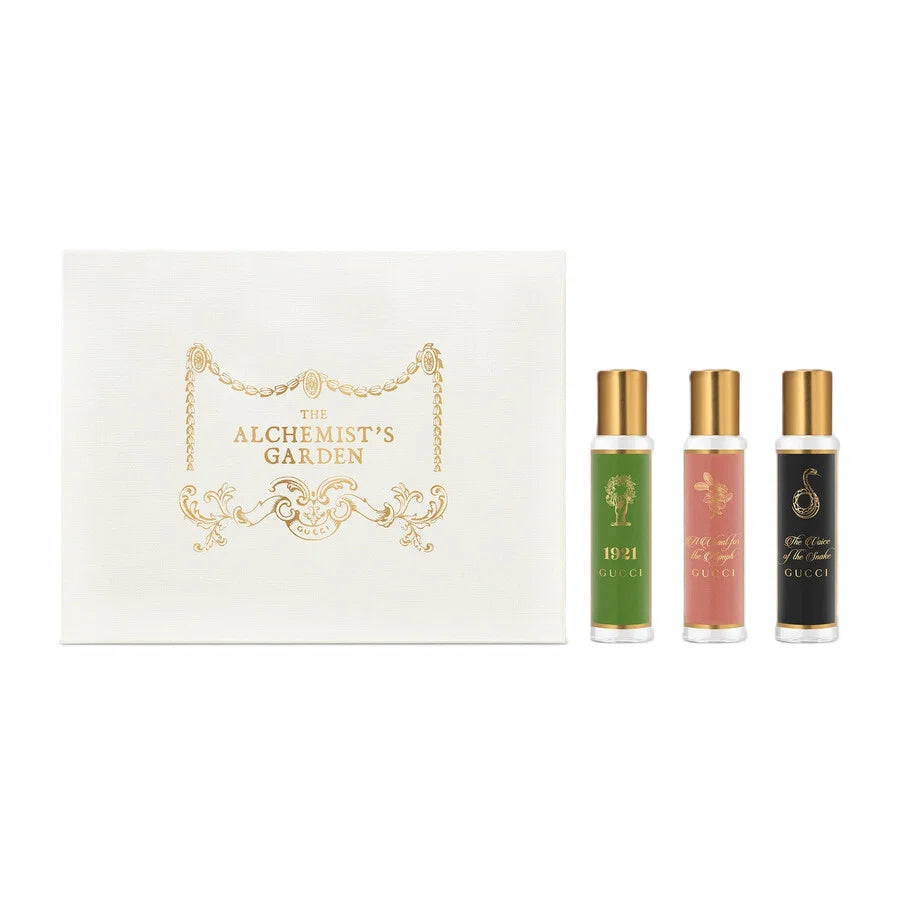 Gucci Parfümset Set Gucci: The Alchemist's Garden - The Voice Of The Snake, Eau De Parfum, For Women, 15 ml + The Alchemist's