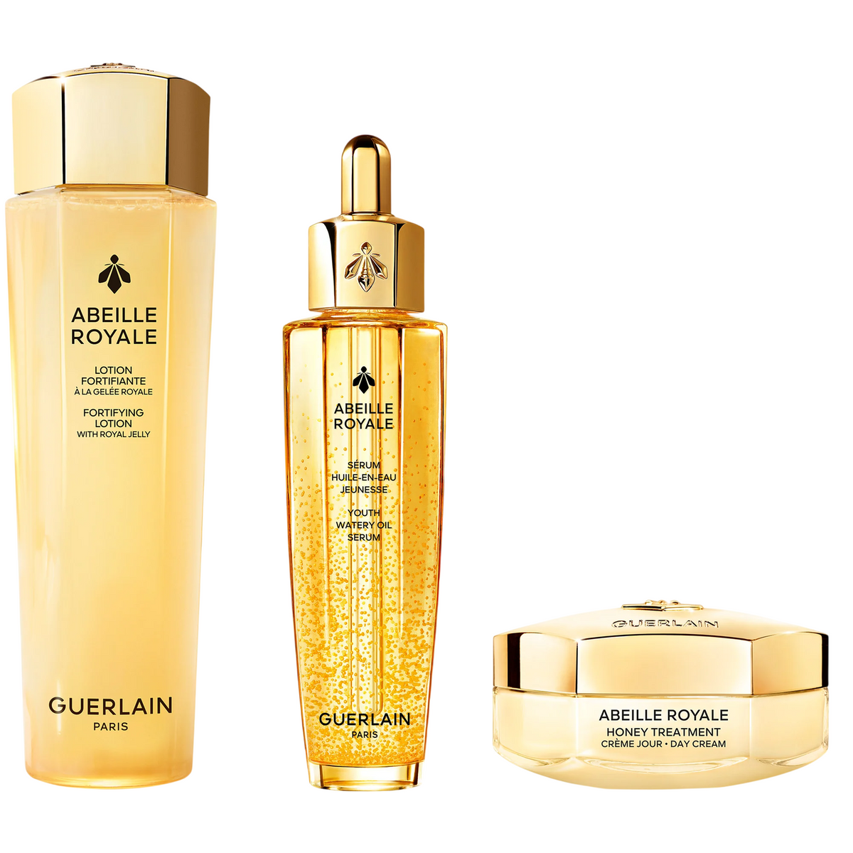 Guerlain Hautpflegeset Set Guerlain: Abeille Royale, Honey, Age-Defying, Day, Cream, For Face, 50 ml + Abeille Royale Youth W