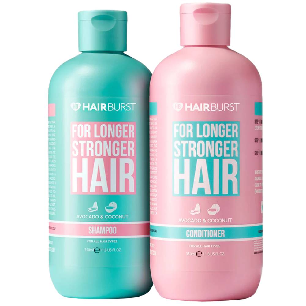 Hairburst Haarpflegeset Set Hairburst: Longer Stonger, Hair Shampoo, Strengthening & Hair Growth, 350 ml + Longer Stonger, Ha