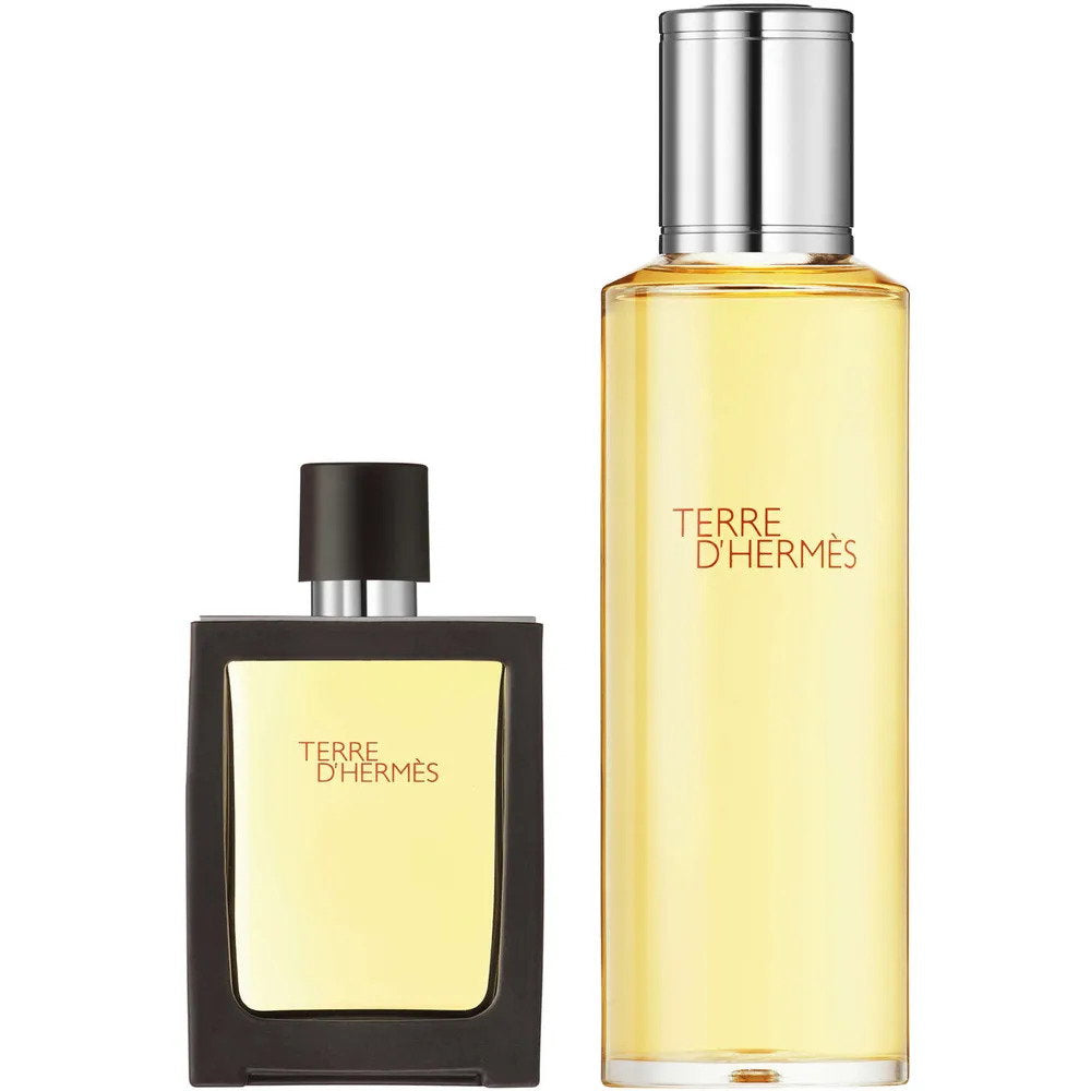 Hermes Parfümset Pure Set Hermes: Terre d'Hermes, Parfum, For Men, 30 ml + Terre d'Hermes, Parfum, For Men, Refill, 125 ml Re