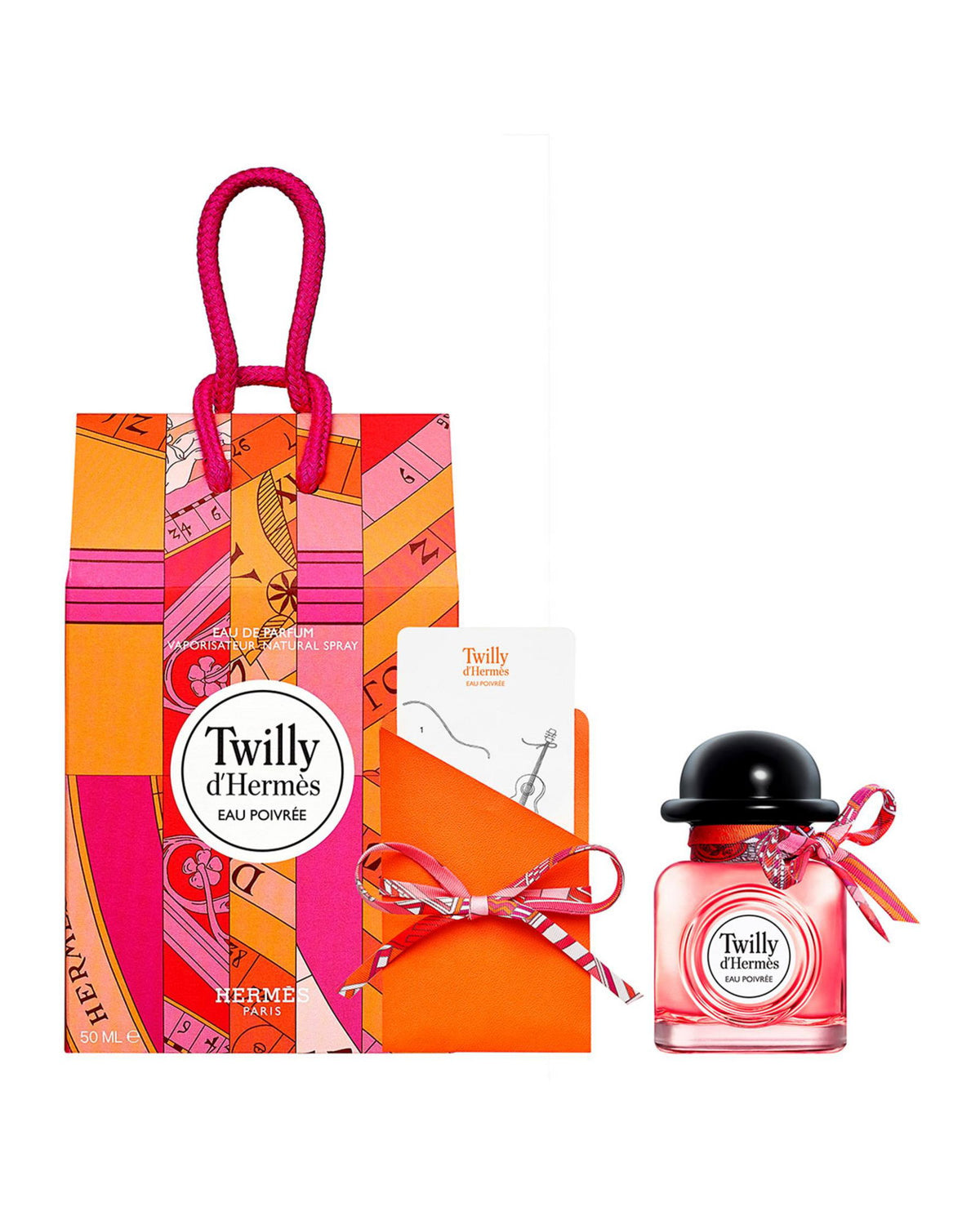 Hermes Parfümset Set Hermes: Twilly d'Hermes Eau Poivree, Eau De Parfum, For Women, 50 ml + Twilly d'Hermes Eau Poivree Scarv