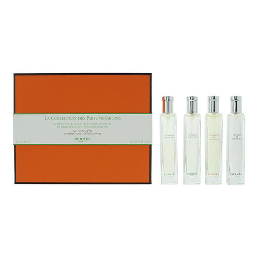 Hermes Parfümset Set Hermes: Un Jardin Sur Le Nil, Eau De Toilette, Unisex, 15 ml + Un Jardin Sur Le Toit, Eau De Toilette, U