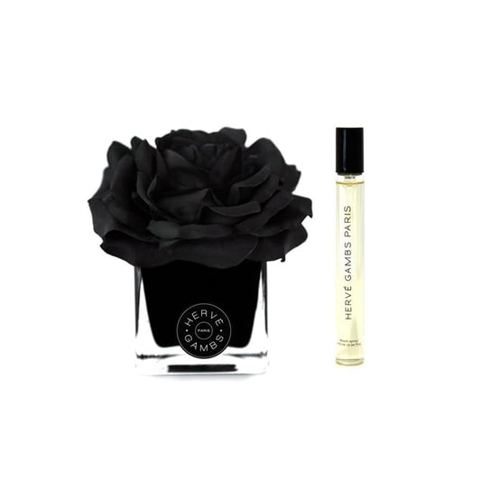 Herve Gambs Parfümset Set Herve Gambs: Ombre Patchouli, Room Spray, 10 ml + Black Couture Flower, Porcelain, Aroma Reed Diffu