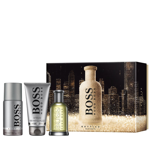 Hugo Boss Parfümset Set Hugo Boss: Boss Bottled, Eau De Toilette, For Men, 100 ml + Boss Bottled, Deodorant Spray, For Men, 1