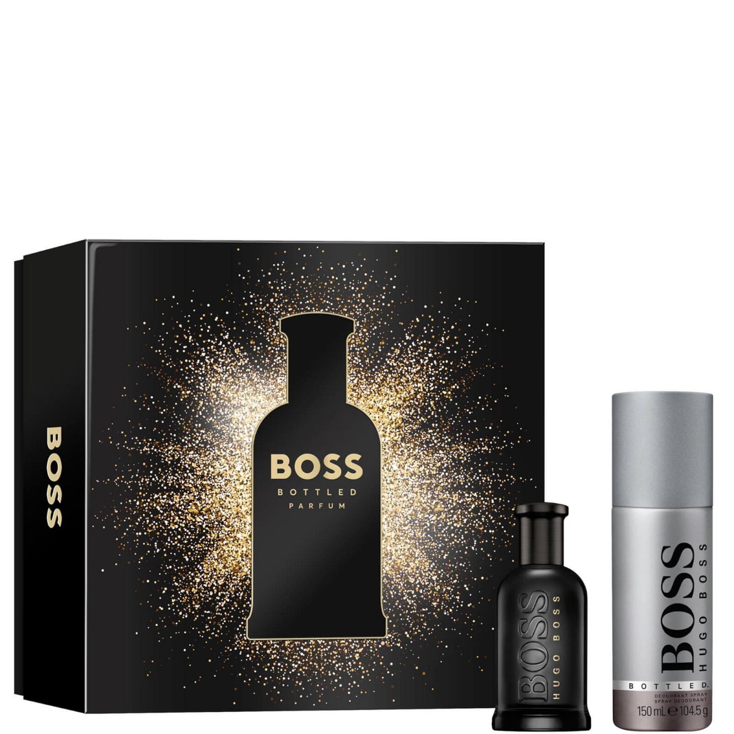 Hugo Boss Parfümset Set Hugo Boss: Boss Bottled, Parfum, For Men, 50 ml + Boss Bottled, Deodorant Spray, For Men, 150 ml Regu