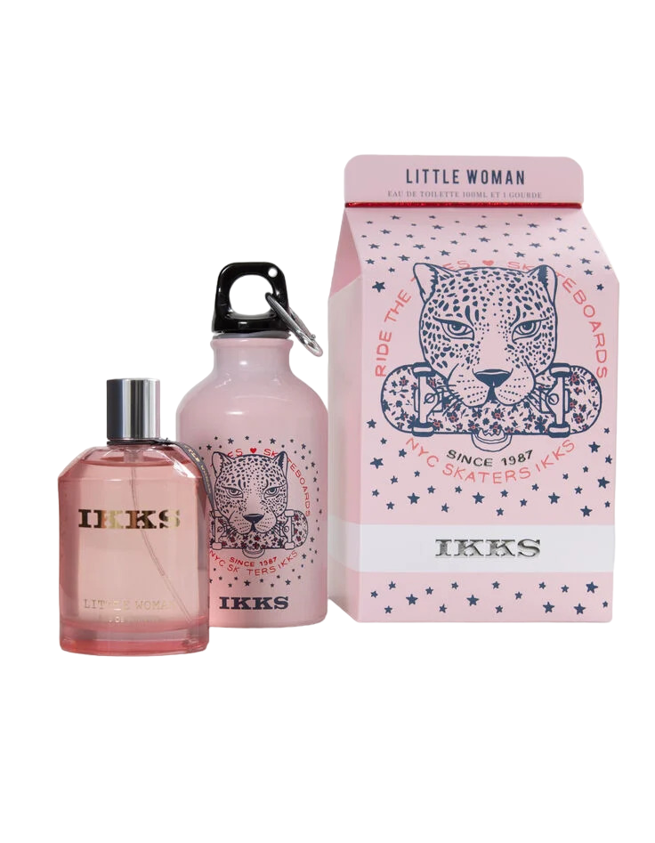 Ikks Ikks Set Little Woman Eau de Toilette 100 ml Damen + Little Woman Glasflasche Pink Parfüm