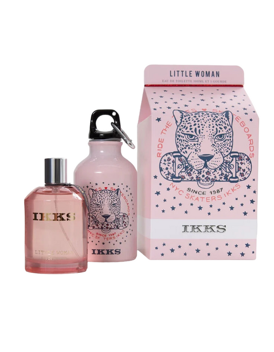 Ikks Parfümset Set Ikks: Little Woman, Eau De Toilette, For Women, 100 ml + Little Woman, GWP Glass Water Bottle Pink Regular