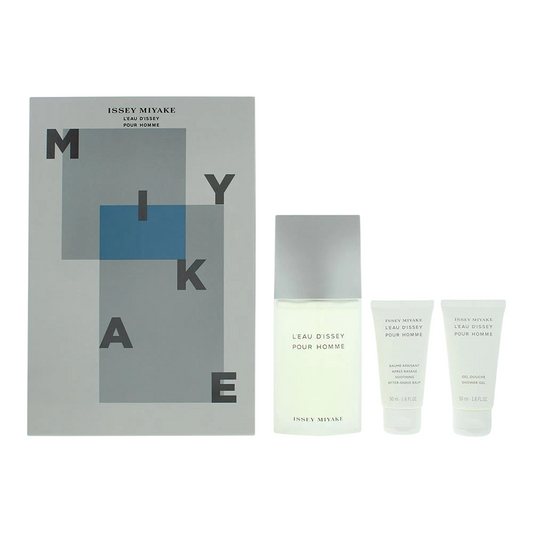 Issey Miyake Parfümset Set Issey Miyake: L'Eau D'Issey Pour Homme, Eau De Toilette, For Men, 125 ml + L'Eau d'Issey, Moisturi