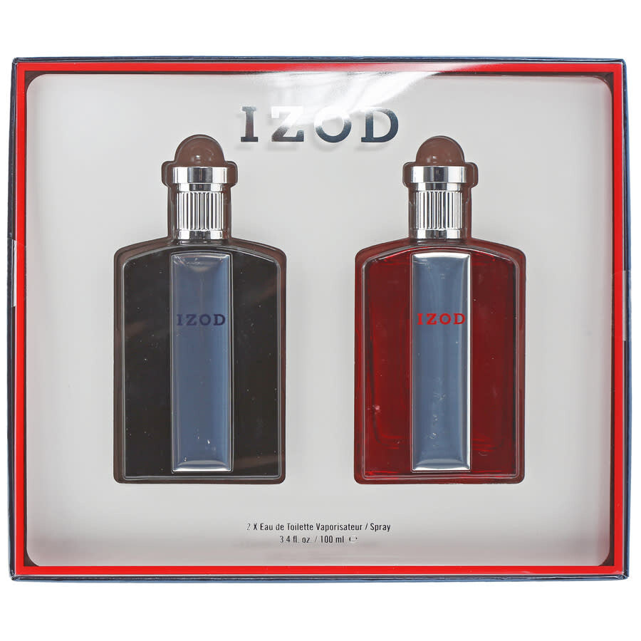 Izod Legacy Red & Blue Eau De Toilette Set für Herren – 2 x 100 ml Duftkompositionen
