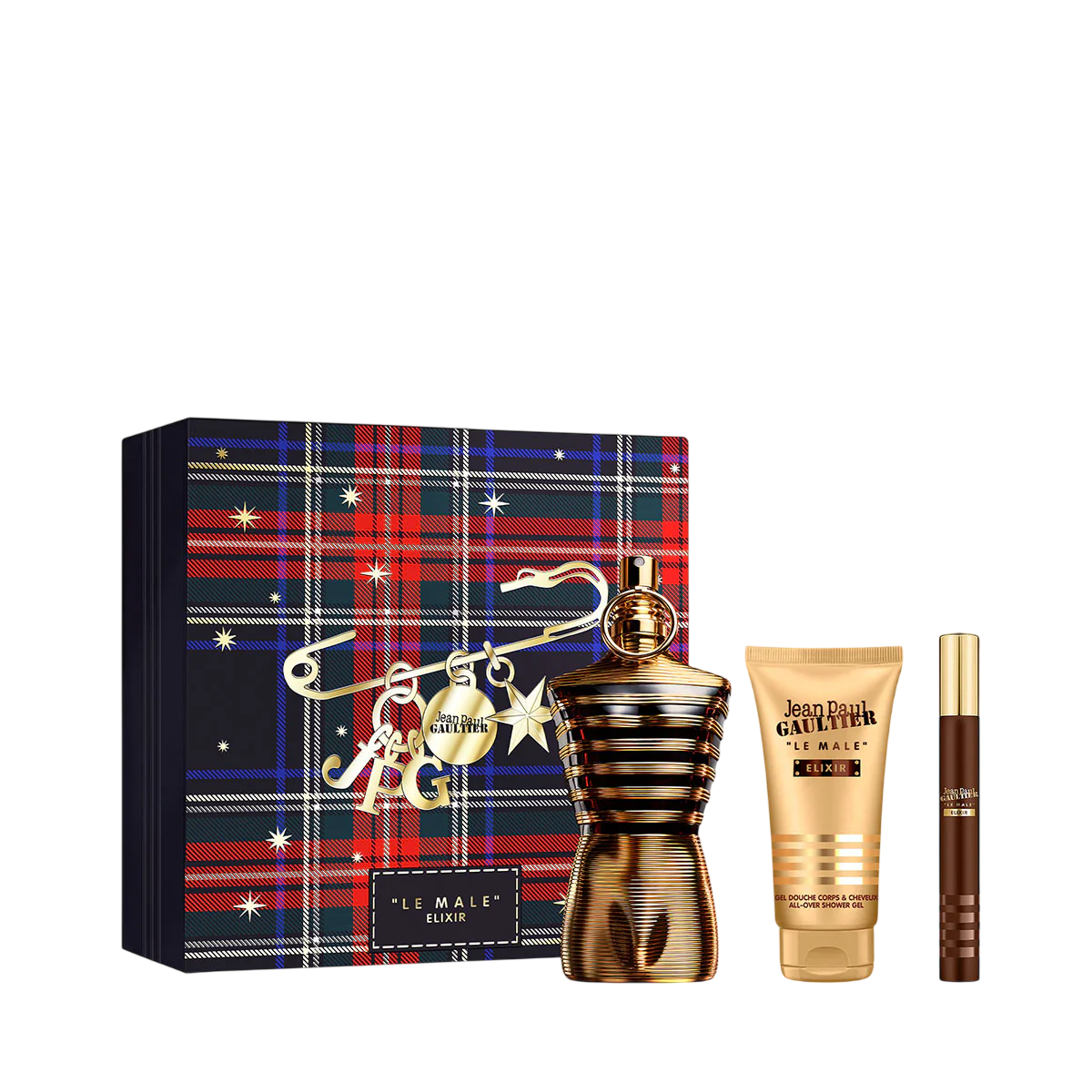 Jean Paul Gaultier Parfümset Set Jean Paul Gaultier: Le Male Elixir, Eau De Parfum, For Men, 125 ml + Le Male Elixir, Eau De 