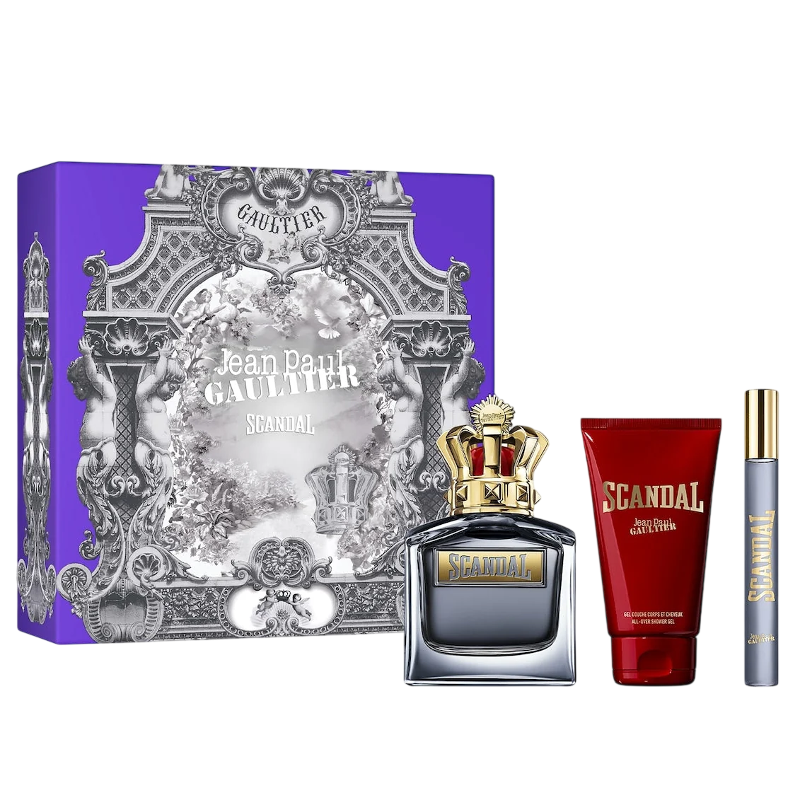Jean Paul Gaultier Parfümset Set Jean Paul Gaultier: Scandal Pour Homme, Eau De Toilette, For Men, 100 ml + Scandal Pour Homm