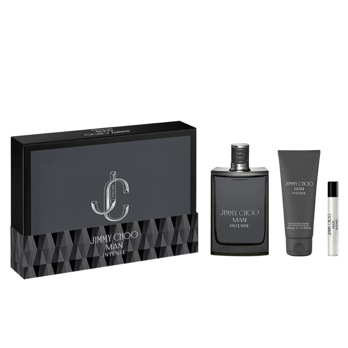 Jimmy Choo Parfümset Set Jimmy Choo: Man Intense, Eau De Toilette, For Men, 100 ml + Man Intense, Eau De Toilette, For Men, 7