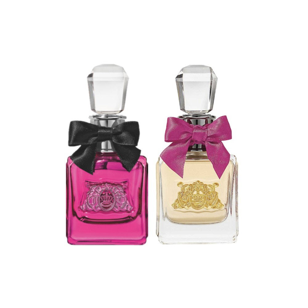 Juicy Couture Parfümset Set Juicy Couture: Viva La Juicy, Eau De Parfum, For Women, 5 ml *Miniature + Viva La Juicy Noir, Eau