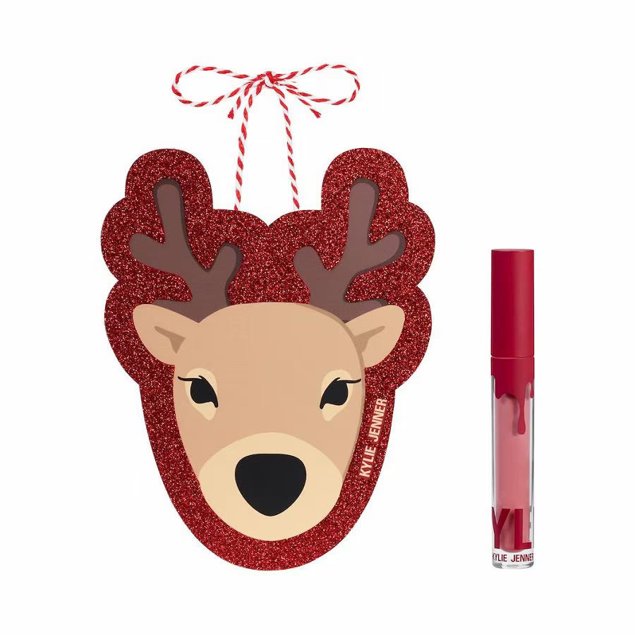Kylie Cosmetics Set: By Kylie Liquid Lipstick 808 & Geschenksticker – 5 ml