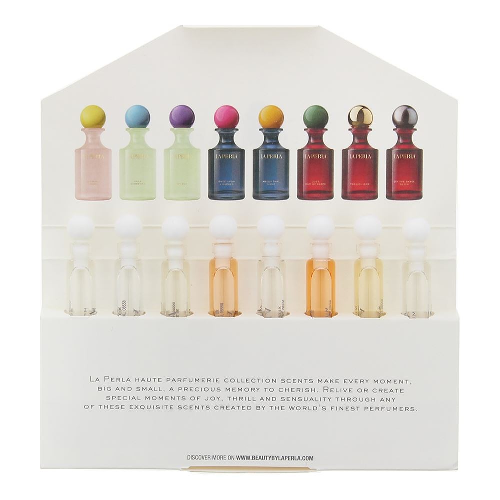 La Perla Setzen, La Perla, Collection Discovery, Eau de Parfum, Für Frauen, 8 stk, 12 ml Fläschchen Vial