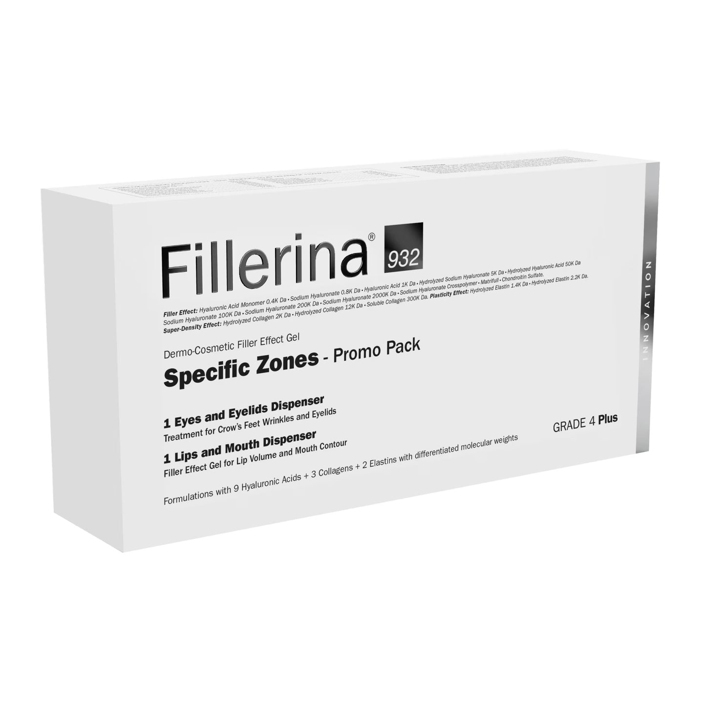 Labo Labo Set Fillerina 932 Grade 4 Plus Lippen Volumen 7 ml und Augen Anti-Falten Creme 15 ml