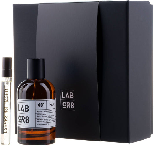 LABOR8 Parfümset Set LABOR8: Hased 481, Eau De Parfum, Unisex, 100 ml + Hased 481, Eau De Parfum, Unisex, 10 ml Regular