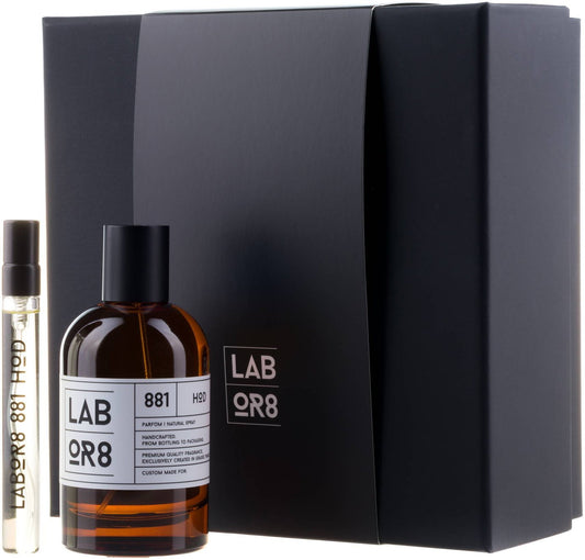 LABOR8 Parfümset Set LABOR8: Hod 881, Eau De Parfum, Unisex, 100 ml + Hod 881, Eau De Parfum, Unisex, 10 ml Regular