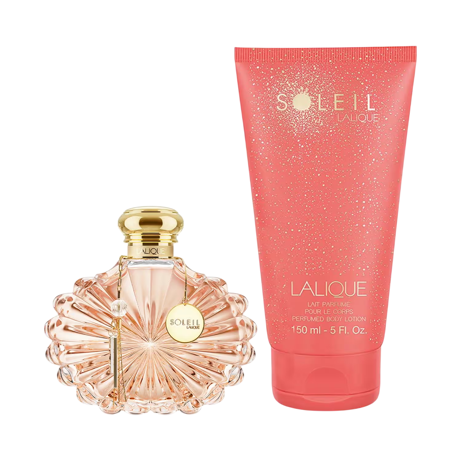 Lalique Parfümset Set Lalique: Soleil, Eau De Parfum, For Women, 100 ml + Soleil, Hydrating, Body Lotion, 150 ml Regular