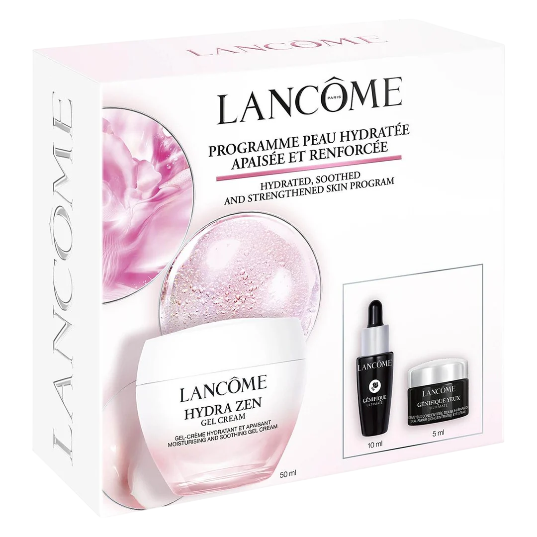 Lancome Hautpflegeset Set Lancome: Hydra Zen, Soothing & Moisturizing, Daily, Gel Cream, For Face, 50 ml + Advanced Genifique