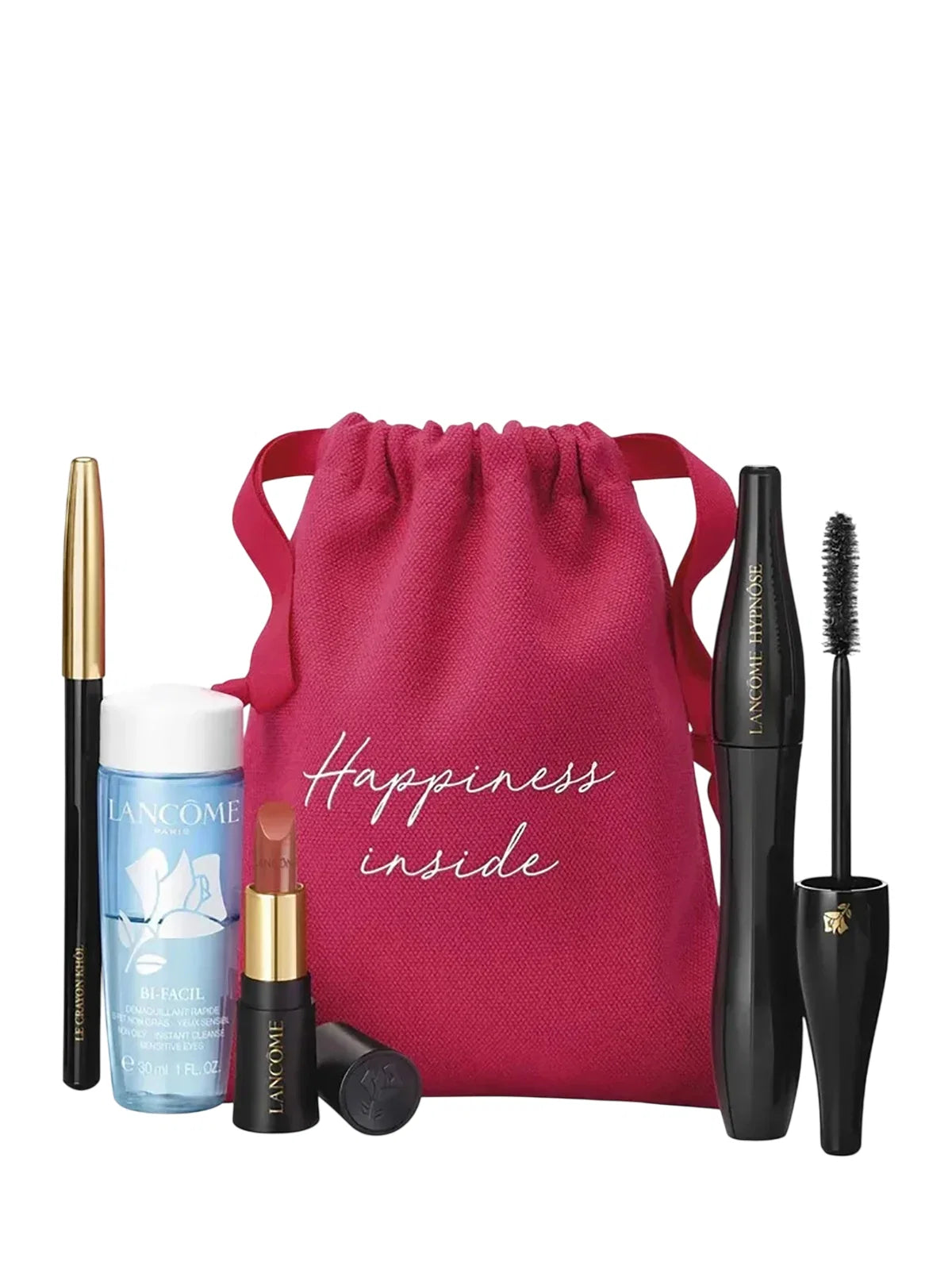 Lancome Schminkset Set Lancome: Hypnose, Volumizing, Mascara, 01, Noir Hypnotic, 6.2 ml + L'Absolu Rouge, Cream Lipstick, 274