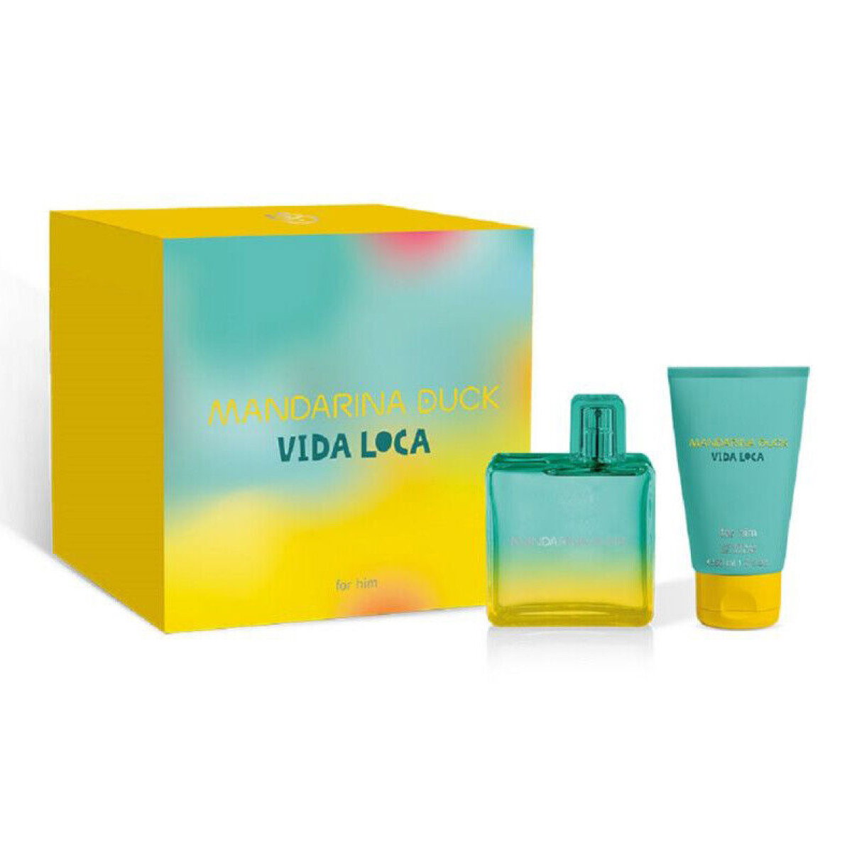 Mandarina Duck Parfümset Set Mandarina Duck: Vida Loca, Eau De Toilette, For Men, 100 ml + Vida Loca, Cleansing & Refreshing,