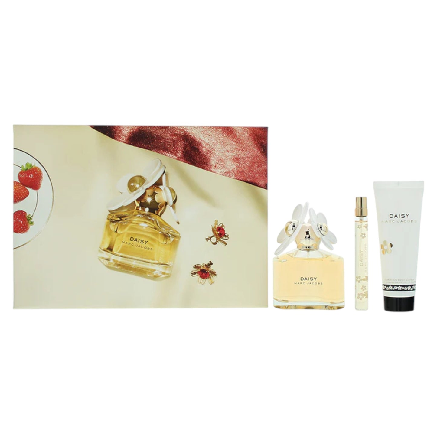 Marc Jacobs Parfümset Set Marc Jacobs: Daisy, Eau De Toilette, For Women, 100 ml + Daisy, Hydrating, Body Lotion, 75 ml + Dai