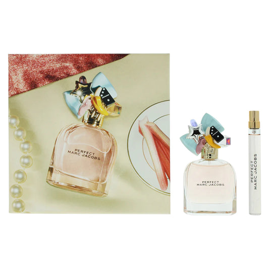 Marc Jacobs Set Marc Jacobs: Perfect, Eau De Parfum, For Women, 50 ml + Perfect, Eau De Parfum, For Women, 10 ml Regular