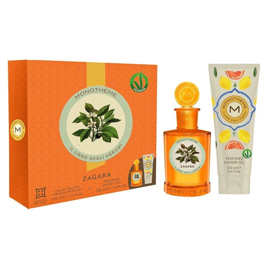 Monotheme Parfümset Set Monotheme: Il Libro Degli Agrumi Zagara, Eau De Toilette, For Women, 100 ml + Il Libro Degli Agrumi Z