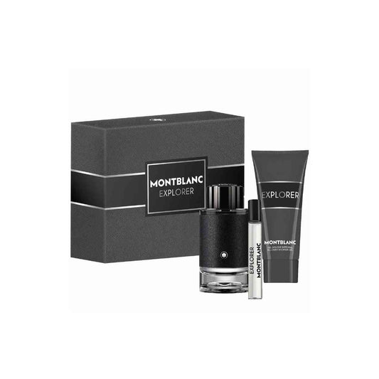 Montblanc Parfümset Set Montblanc: Explorer, Eau De Parfum, For Men, 100 ml + Explorer, Eau De Parfum, For Men, 15 ml + Explo