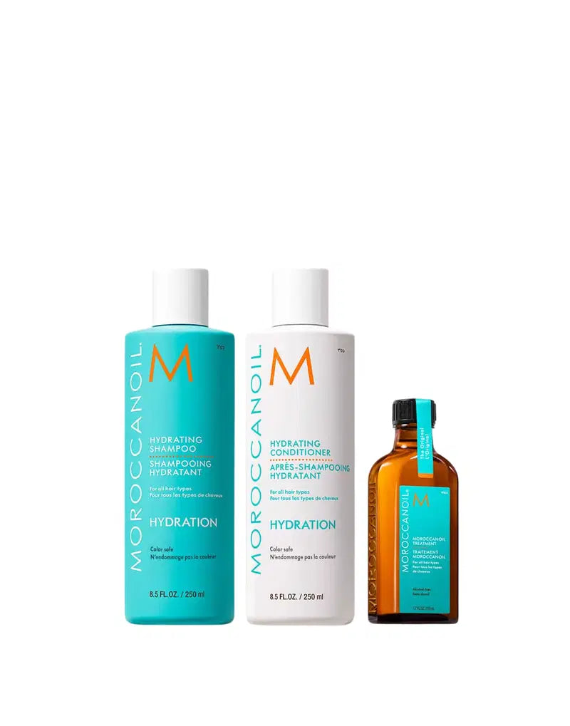 Moroccanoil Haarpflegeset Set Moroccanoil: Hydration, Paraben-Free, Hair Conditioner, Moisture And Shine, 250 ml + Hydration,