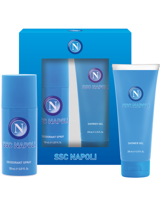 Ssc Napoli Hautpflegeset Set Ssc Napoli: Napoli, Cleansing, Shower Gel, For All Skin Types, 200 ml + Napoli, Anti-Perspirant,