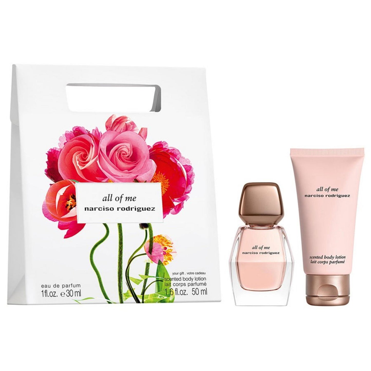 Narciso Rodriguez Parfümset Set Narciso Rodriguez: All Of Me, Eau De Parfum, For Women, 30 ml + All Of Me, Hydrating, Body Lo