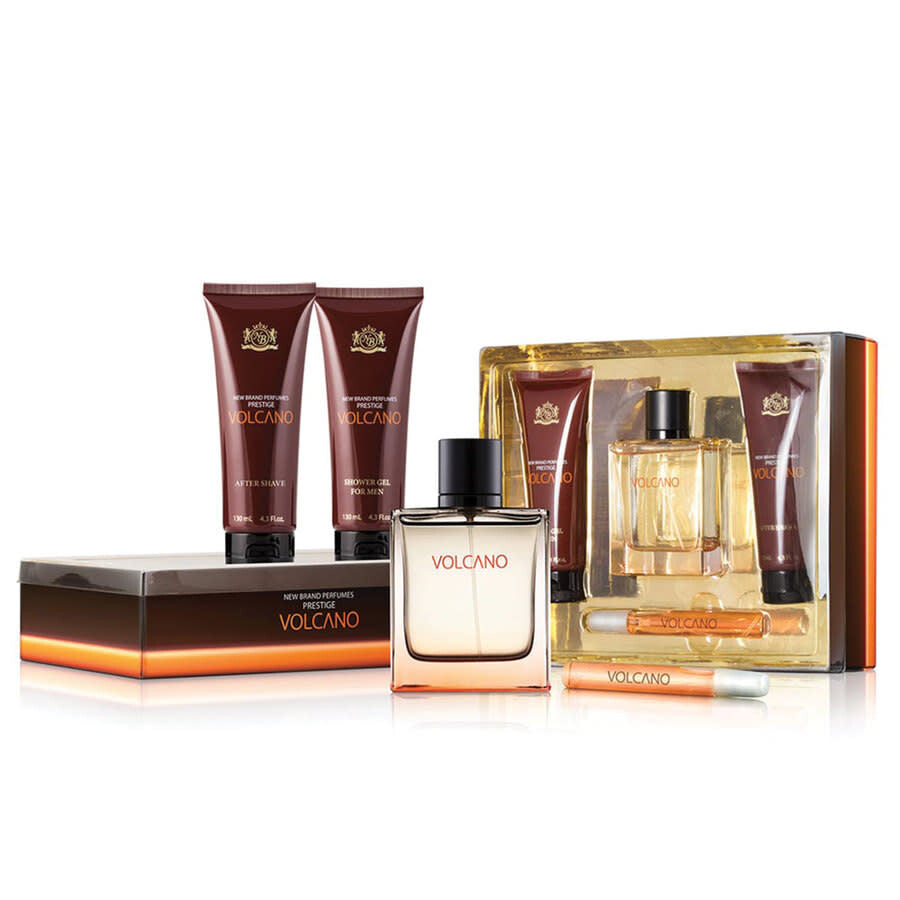 New Brand Volcano Duft-Set für Damen – Eau de Toilette 100 ml + Reisegröße & Pflege