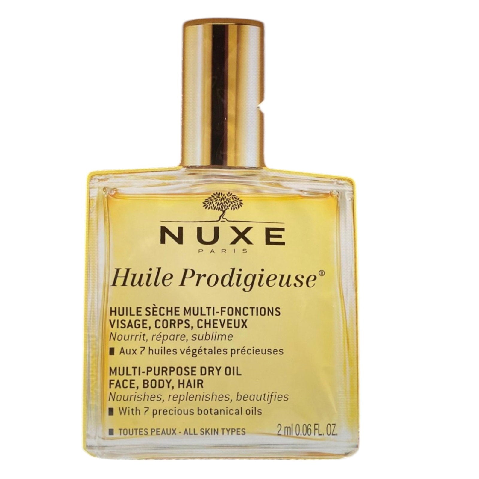 Nuxe Setzen, Nuxe, Huile Prodigieuse Multi-Purpose, Nährend, Körperöl, Für Körper, Gesicht & Haar, 12 stk, 2 ml *Muster Sampl