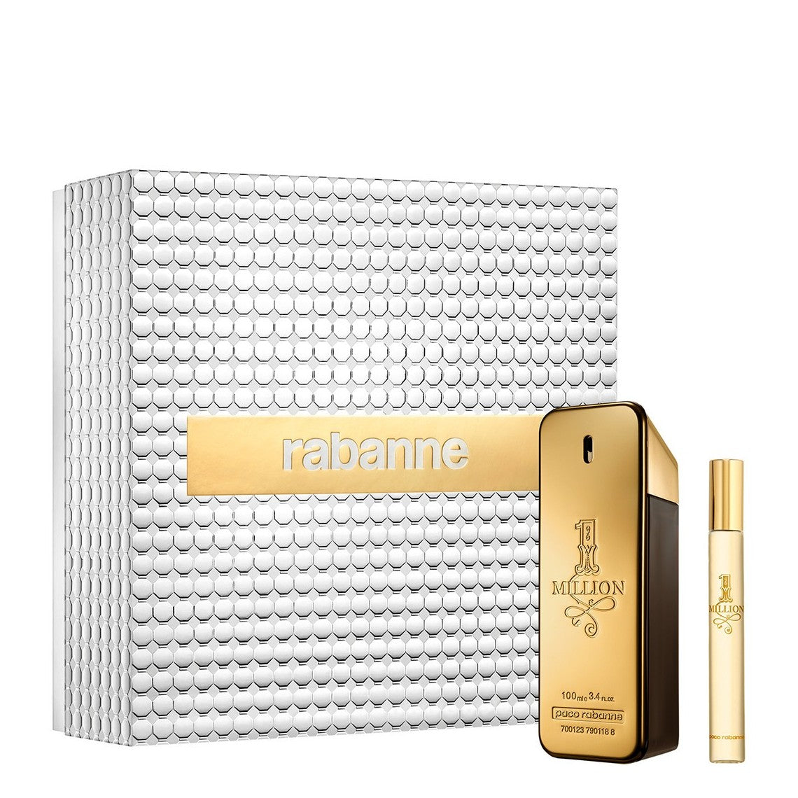 Paco Rabanne Parfümset Set Paco Rabanne: 1 Million, Eau De Toilette, For Men, 100 ml + 1 Million, Eau De Toilette, For Men, 1