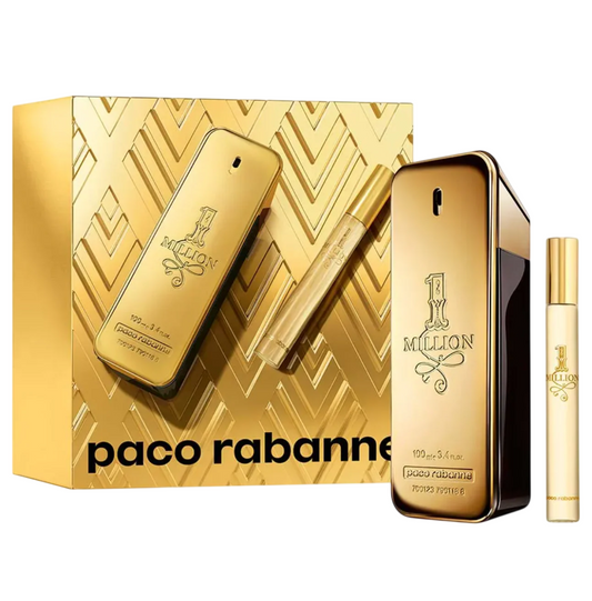 Paco Rabanne Parfümset Set Paco Rabanne: 1 Million, Eau De Toilette, For Men, 100 ml + 1 Million, Eau De Toilette, For Men, 1