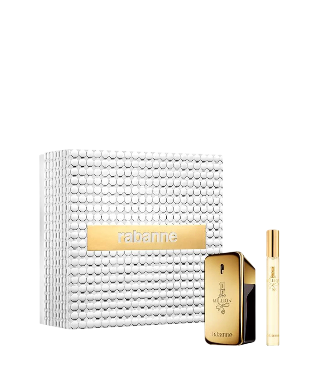 Paco Rabanne Set Paco Rabanne: 1 Million Eau De Toilette für Herren + 1 Million 10 ml 50 ml